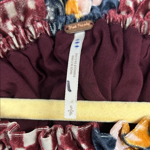 NWOT Free People Elegant Floral Long Sleeve Dress - Picture 4 of 4